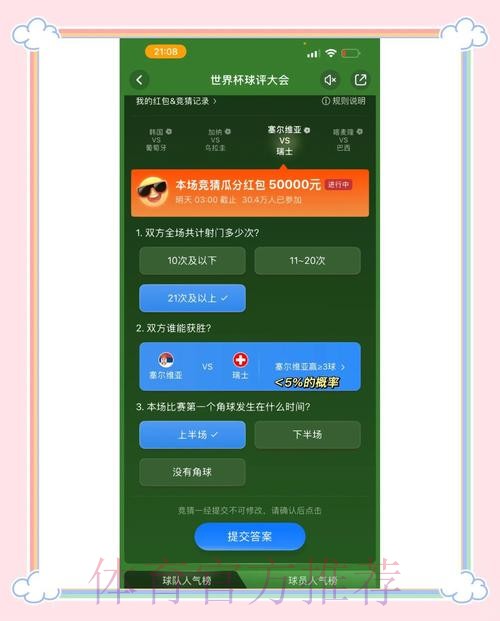 选择热门的世界杯竞猜平台:推荐与评测 选择热门的世界杯竞猜平台:推荐与评测