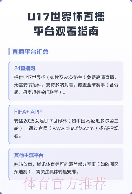 在哪些平台可以观看世界杯直播? 在哪些平台可以观看世界杯直播?
